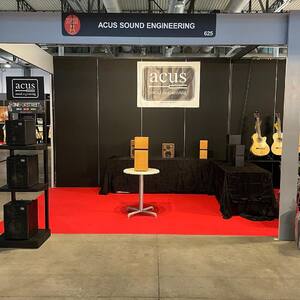Acus the main sponsor... 𝗦𝗧𝗔𝗡𝗗 𝟲𝟮𝟱 at the Cremona Acoustic Guitar !!!
#mainsponsor #acousticguitarmeeting #cremona #acussound #oneforstrings #acousticamplifier #musicalinstruments #effects #acousticguitar #musicsound